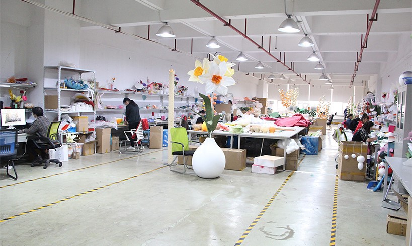 office Giant paper flower factory office Giant paper flower factory