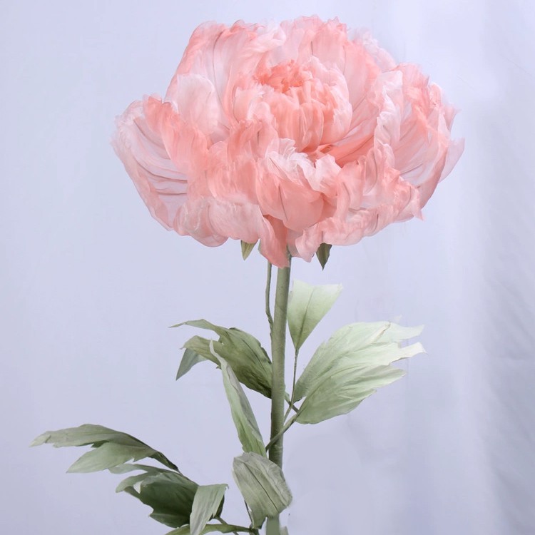 Fleur de papier décorative de pivoine chinoise en fleurs électriques