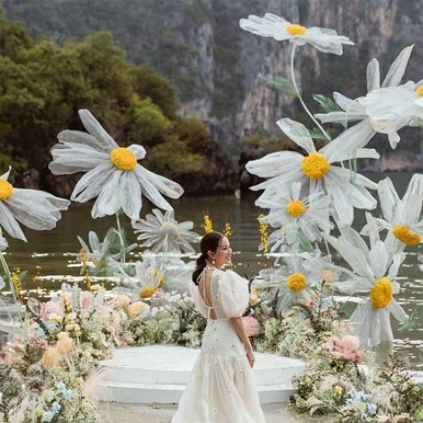 Décoration de mariage Fleurs en papier